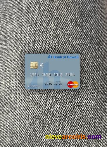 Samoa Bank of Hawaii mastercard photolook